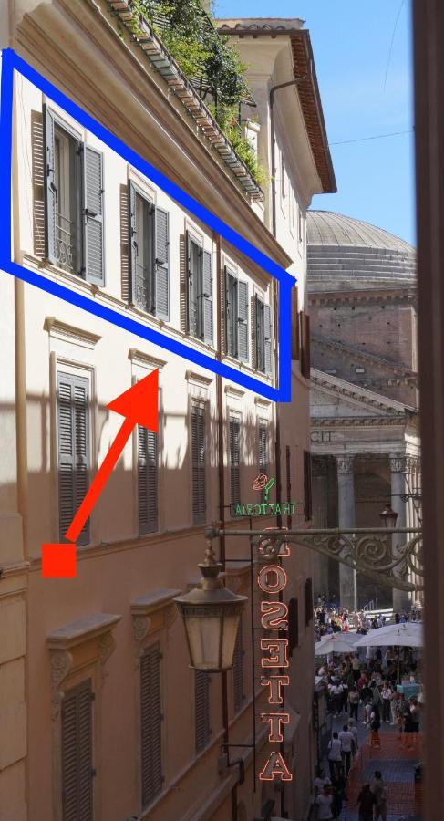 Luce Al Pantheon Lägenhet Rom Exteriör bild